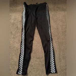 Race Joggers zipper size large men’s